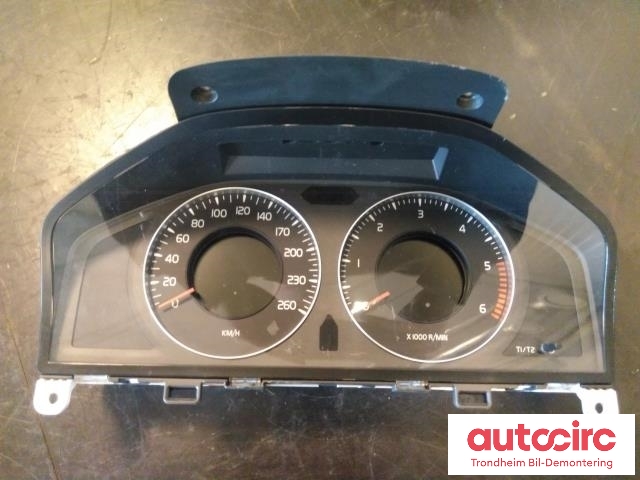 Instrumentpanel til Volvo V70 2007-2013 (Type III, Fase 1) (YAZAKI|31254535AA|36002195|)