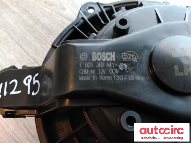Varmeapparat motor til Tesla Model S 2013-2016 (Fase 1)  (BOSCH|F00S3B2441|)