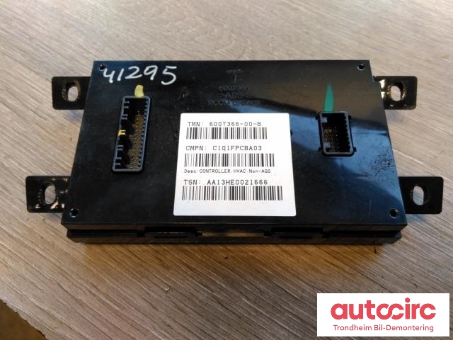 Styreenhet diverse til Tesla Model S, 2013-2016 (Fase 1)  (..|6007366-00-B)
