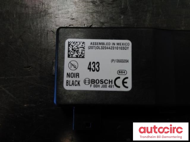 Styreenhet sentrallås til Opel Insignia A 2009-2014  (BOSCH|13503204|F00HJ00491|13523279)