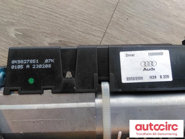 Baklukeåpner motor til Audi A4 2007-2014 (Type IV) (B8) (B8) (..|8K9827851|E5090080F|8K9827851A)