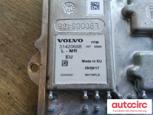 Styreenhet LED til Volvo XC90 2015-2025 (Type II) (..|31420688|L90005488|L90112254)