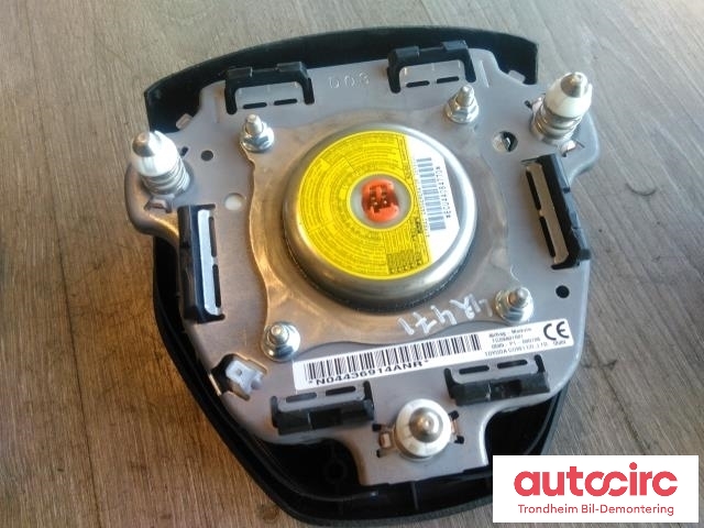 Airbag rattpute til Toyota RAV4 2013-2015 (Type IV, Fase 1)  (..|4513042201C0|45130-42201-C0|)
