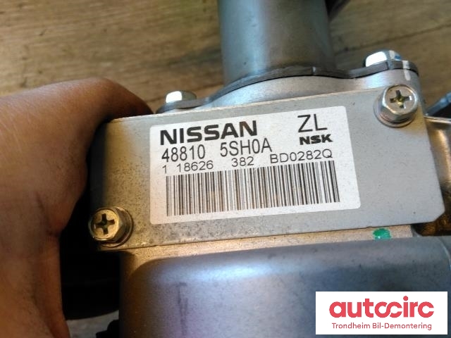Rattaksel elektrisk servo til Nissan Leaf 2018-->> (Type II)  (..|488105SH0A|488115SH3B|488115SJ8A)