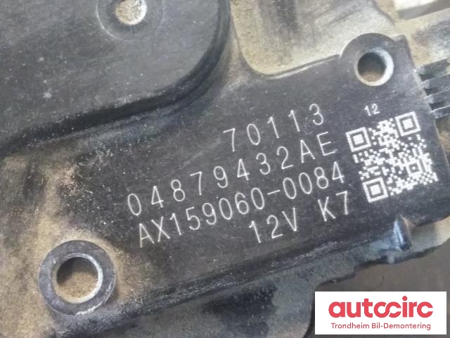 Viskermotor frontrute til Jeep Patriot 2007-2010 (..|4879432AE|AX159060-0084|68003729AA)