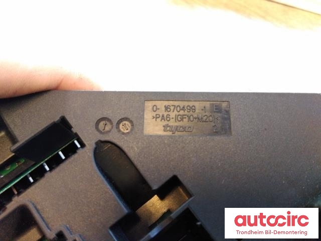 Sikringsboks til BMW X3 2010-2017 (F25) (F25) (..|9210860|61149210860|1-1703345-3)