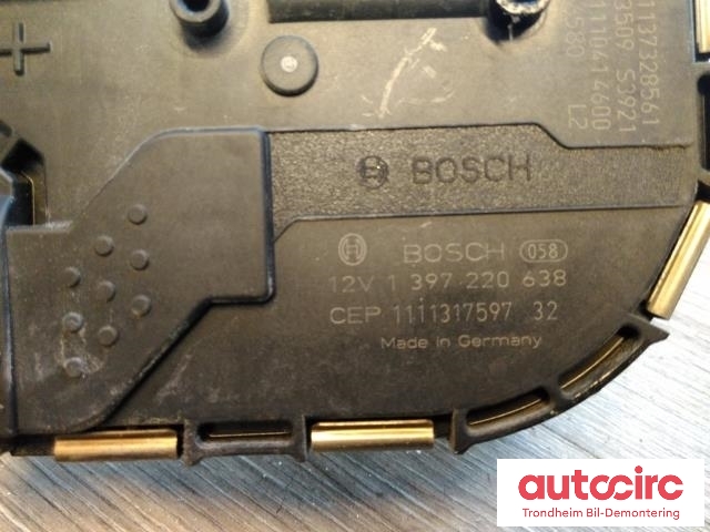 Viskermotor frontrute til BMW X3 2010-2017 (F25) (F25) (BOSCH|3397021315|1397220638|61617213275)