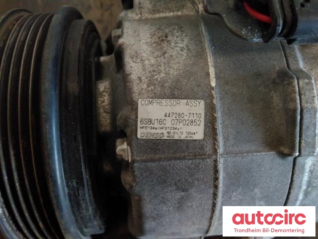 Aircondition kompressor til Mercedes A-Klasse 2012-2018 (W176) (W176) (DENSO|A0038304160|A 003 830 41 60|447280-7110)