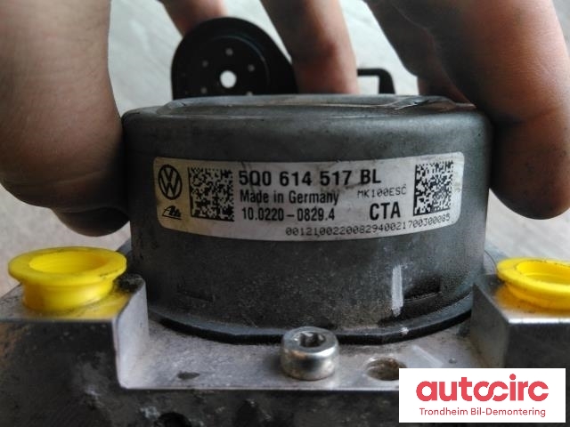 ABS sentral til VW Passat 2015-2019 (Fase 1) (B8) (B8) (ATE|5Q0614517BL|10022008294|5Q0614517DB)
