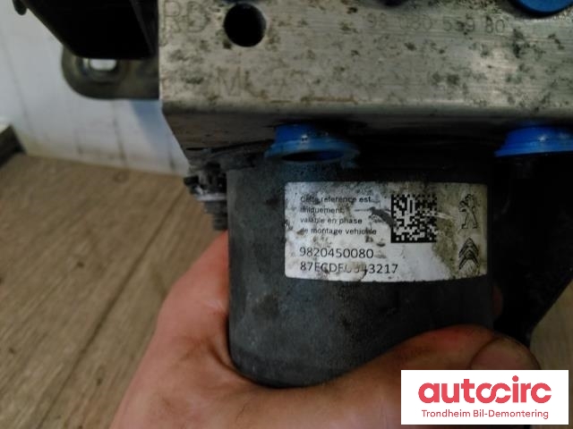 ABS sentral til Toyota Proace 2016-->> (Type II) (BOSCH|9808055980|9820450080|0265257416)
