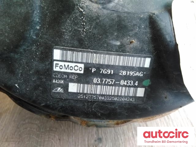 Bremsekraft-forsterker til Ford Mondeo 2011-2014 (Type IV, Fase 2)  (ATE|7G91-2B195-AG|9G9N-2005-AB|1709419)