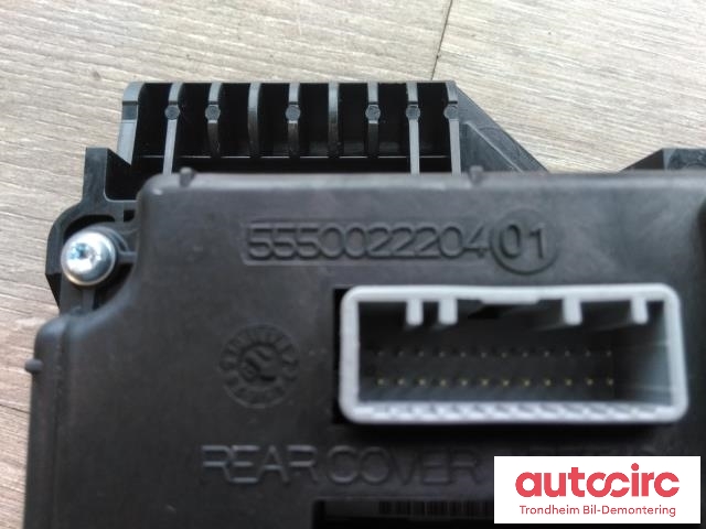 Instrumentpanel til Renault Zoe 2013-2019 (Fase 1) (MAGNETI MARELLI|248101071R|5550022204|248105950R)