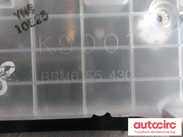 Instrumentpanel til Mazda 3 2009-2013 (Type II) (..|BDA355471J|BDA3-55-471J|BBM655430)