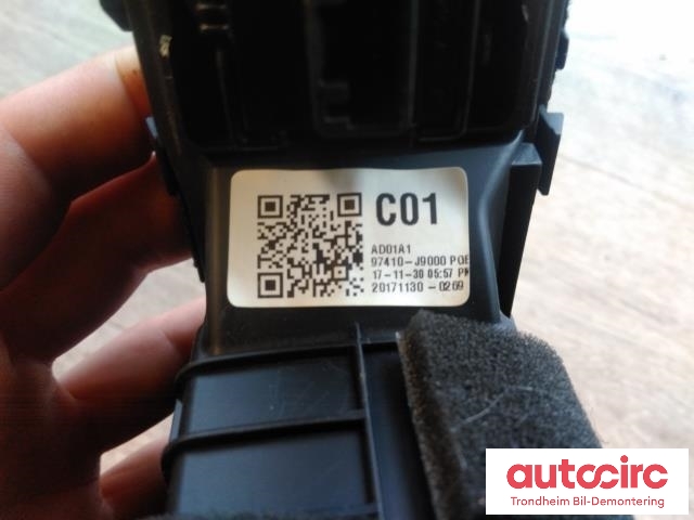 Dashbord friskluftdyse til Hyundai Kona 2017-2021 (Type I, Fase 1) (..|97410J9000PGB|97410-J9000PGB|93790J90004X)
