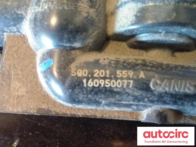 Ventil vann til Audi A3 2016-2020 (Type III, Fase 2) (VW|5Q0201559A|5QF201549A|5QF 201 549 A)