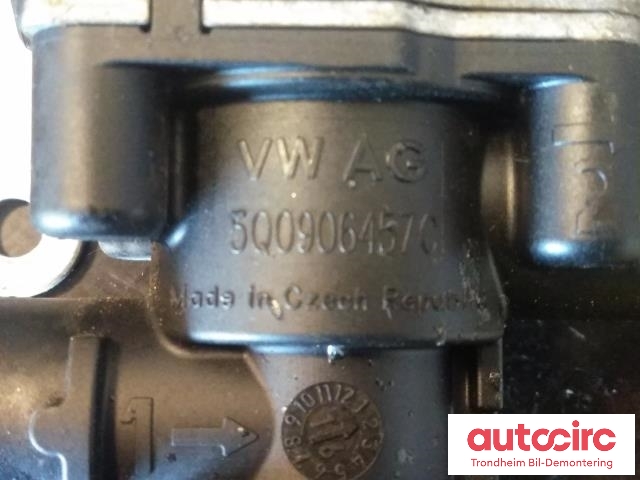 Ventil vann til Audi A3 2016-2020 (Type III, Fase 2)  (..|5Q0906457C|)