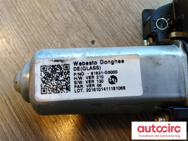 Takluke motor til Kia Niro 2016-2021  (WEBASTO|81631G5000|)