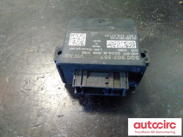 Styreenhet diverse til Audi A3, 2016-2020 (Type III, Fase 2) (VW AG|5Q0907357)