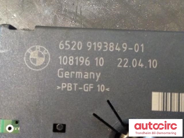 Antenne forsterker til BMW X5 2007-2013 (E70) (E70) (..|65209193849|9193849-01|920037416)