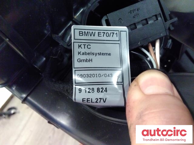 Varmeapparat motor bak til BMW X5 2007-2013 (E70) (E70) (BEHR|6947554|6411-6947554-09|11611611)