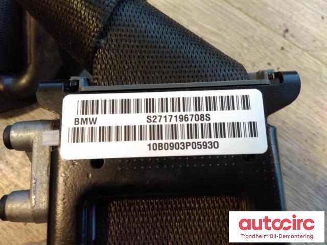 Sikkerhetsbelte foran venstre til BMW X5 2007-2013 (E70) (E70) (S2717196708S|306086610|72117161041)