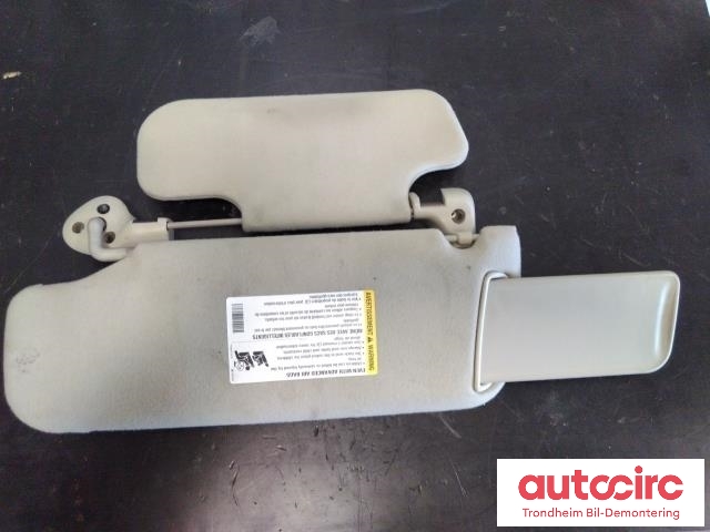 Solskjerm høyre til Chevrolet Avalanche 2002-2006 (Type I)  (GM|15000919|)
