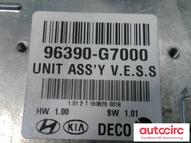 Styreenhet diverse til Hyundai Ioniq Electric 2016-2019 (Fase 1)  (DECO|96390-G7000|96390G7000|)