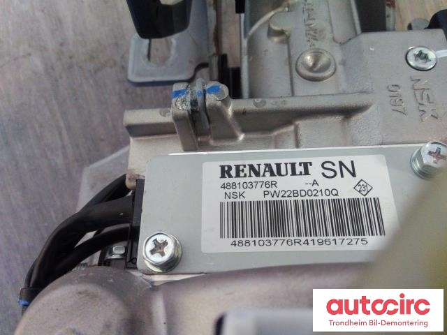 Rattaksel elektrisk servo til Renault Zoe 2013-2019 (Fase 1) (..|488103776R|EAWCEC-065|488107198R)