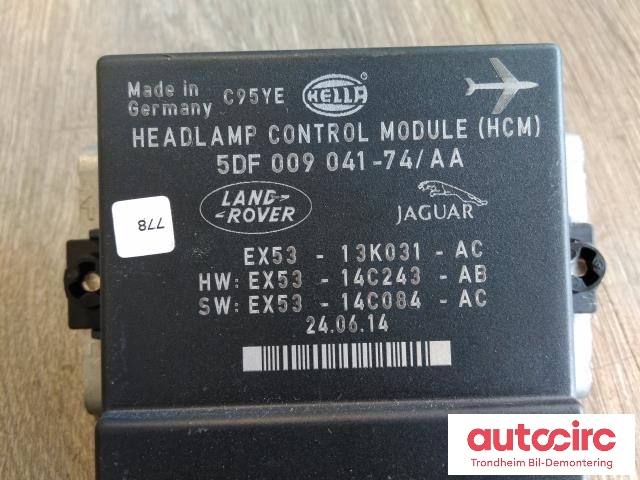 Styreenhet diverse til Land Rover Discovery 2009-2017 (Type IV) (HELLA|EX5313K031AC|EX53-14C243-AB|LR051661)