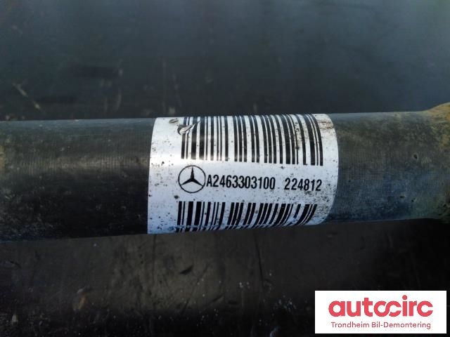 Drivaksel venstre foran, diesel/automat til Mercedes A-Klasse 2012-2018 (W176) (W176) (..|A2463303100|A2463309400|A2463301601)