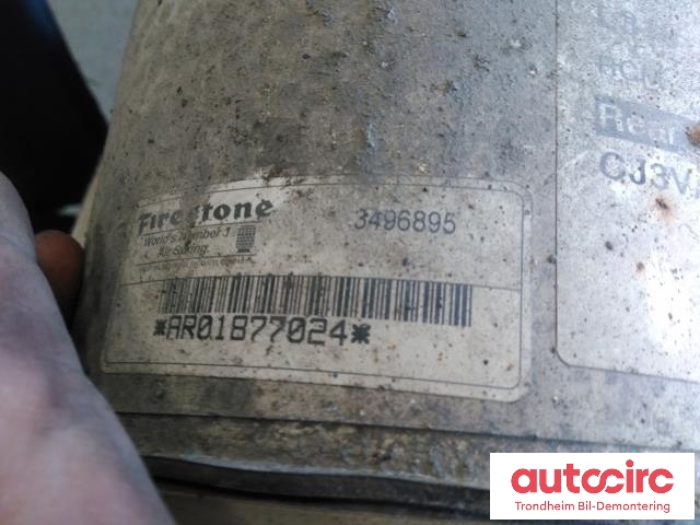 Fjær bak nivå luftpute/belg til Land Rover Discovery 2009-2017 (Type IV)  (..|AH2218W002AC|22275473|LR038096)