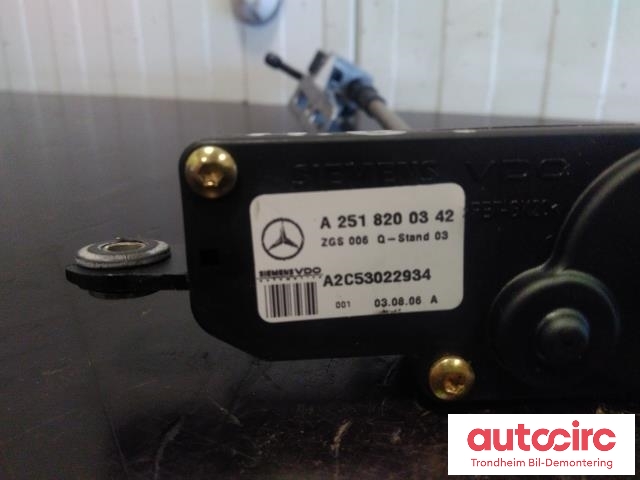 Siderute høyre bak til Mercedes GL 2006-2012 (X164) (X164) (..|A2518200342|)