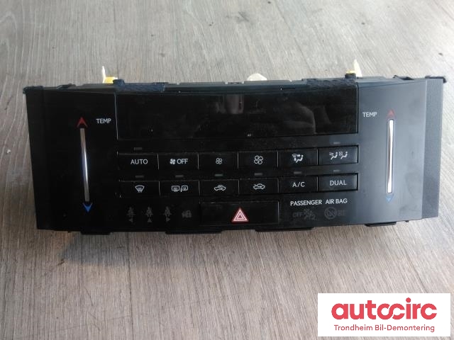 Varmeapparat betjening til Lexus IS 2013-2020 (Type III) (XE30) (XE30) (..|55900-53240|5590053240|75F777)