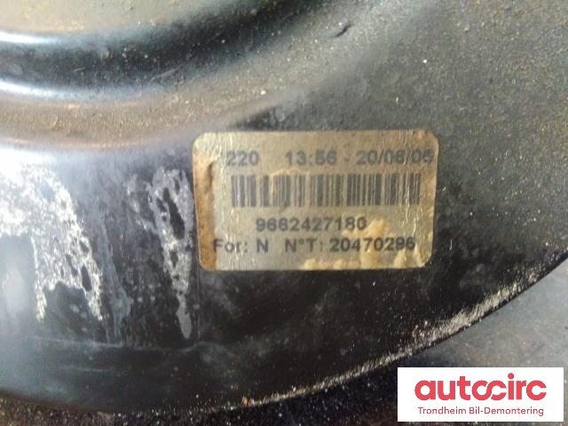 Bremsekraft-forsterker til Citroën C6 2006-2008  (ATE|9657237380|9662427180|4535V7)