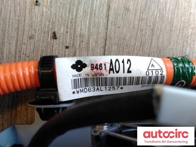 DCDC converter hybrid til Mitsubishi Outlander 2015-->> (Type III, Fase 2) (..|9481A052|37129-01001|043A00)