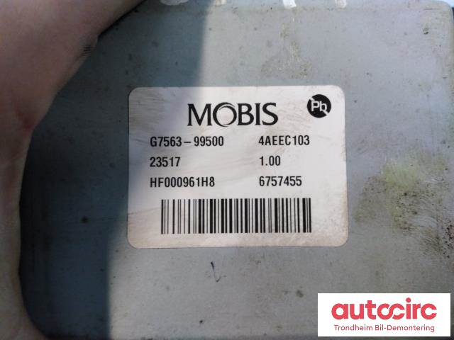 Rattaksel elektrisk servo til Hyundai Ioniq Electric 2016-2019 (Fase 1)  (MOBIS|56310G7300|56300G7300|G7563-99500)