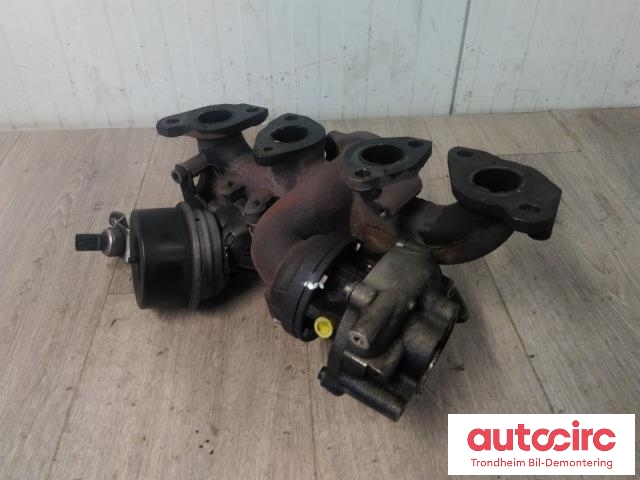 Turbo til Volvo XC60, 2014-2017 (Type I, Fase 2)  (BORG WARNER|31397999)