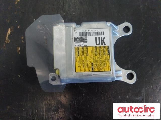 Styreenhet airbag hovedsensor til Toyota RAV4, 2009-2013 (Type III, Fase 2)  (DENSO|8917042330)