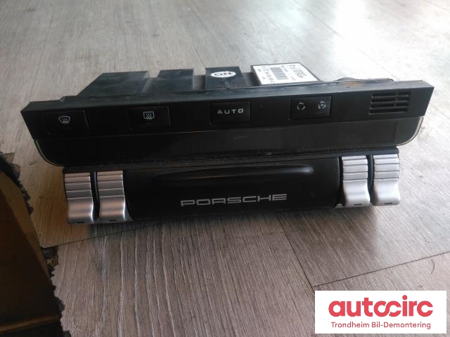 Varmeapparat betjening til Porsche Cayenne 2002-2006 (Fase 1) (9PA) (9PA) (..|7L5907040AH|5HB008505-10|95565310308)