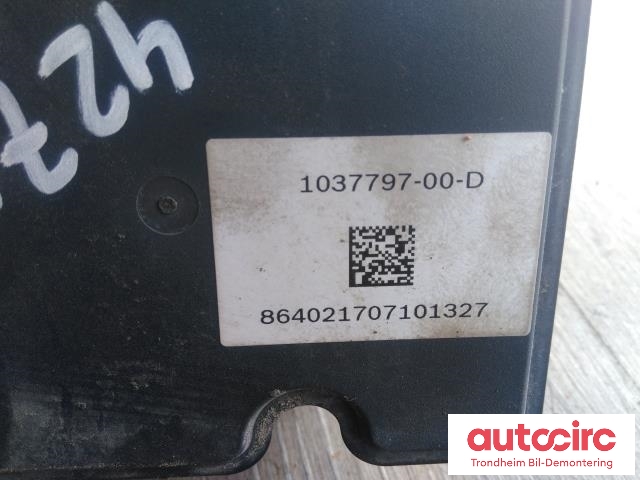 ABS sentral til Tesla Model X 2016-->>  (BOSCH|1037797-00-D|0265255653|0265956391)