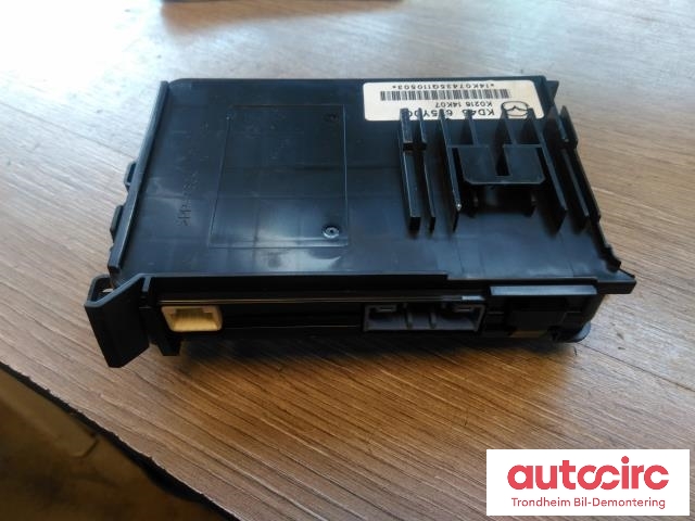 Styreenhet comfort (BCM) til Mazda CX-5, 2012-2017 (Type I)  (..|KD45675Y0G)