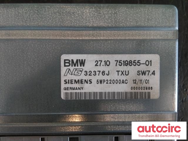 Styreenhet girkasse til Land Rover Range Rover 2002-2012 (Type III) (SIEMENS|7519855-01|2710 7519855-01|)