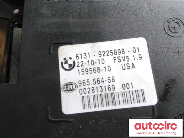 Taklyspanel til BMW X5 2007-2013 (E70) (E70) (HELLA|61319225898|9225937|61319225937)
