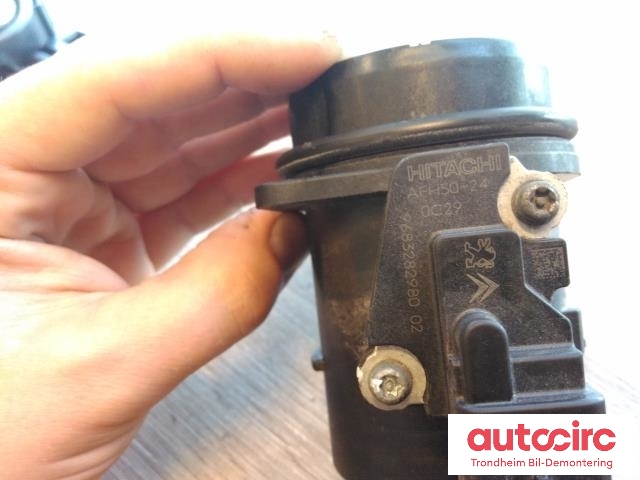 Luftmengde/luftmassemåler til Citroën C3 2010-2016 (Type II)  (HITACHI|9683282980|AFH50-24|1920RA)