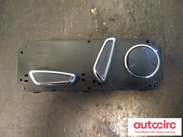 Bryterpanel førersete til Ford Mondeo 2014-2019 (Type V, Fase 1) (FOMOCO|DG9T-14B709-AD35B8|DG9T-14B709-AE3JA6|2165075)