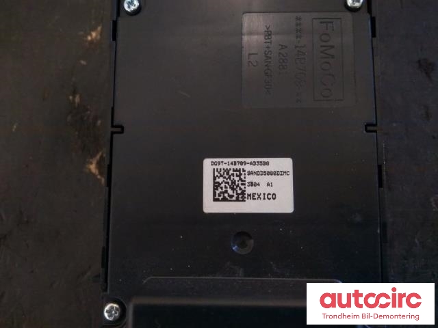 Bryterpanel førersete til Ford Mondeo 2014-2019 (Type V, Fase 1) (FOMOCO|DG9T-14B709-AD35B8|DG9T-14B709-AE3JA6|2165075)