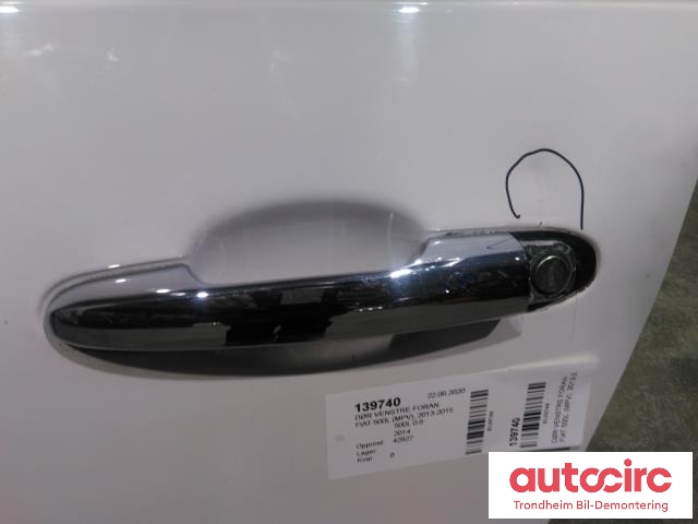 Dør venstre foran til Fiat 500L (MPV) 2013-2015  (LES INFO|51883217|52096070|)