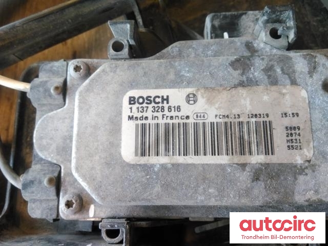 Kjølevifte elektrisk til VW Caddy 2010-2015 (Type III, Fase 2)  (BOSCH|L2K000160C|1K0121203AN|1K0959455FB)