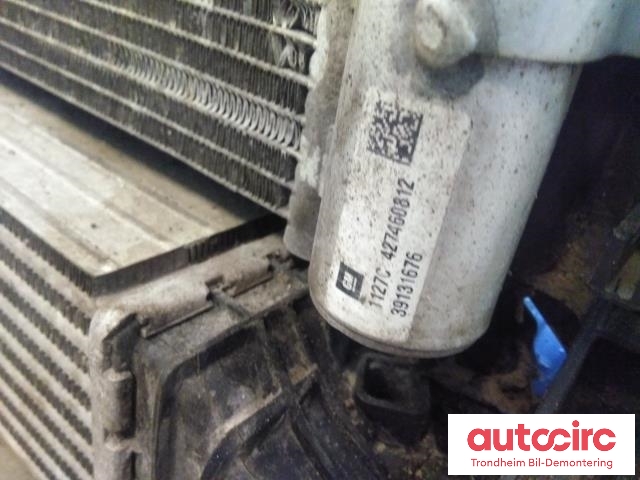 Radiatorpakke til Opel Astra K 2015-->>  (GM|13453907|39131676|39077221)
