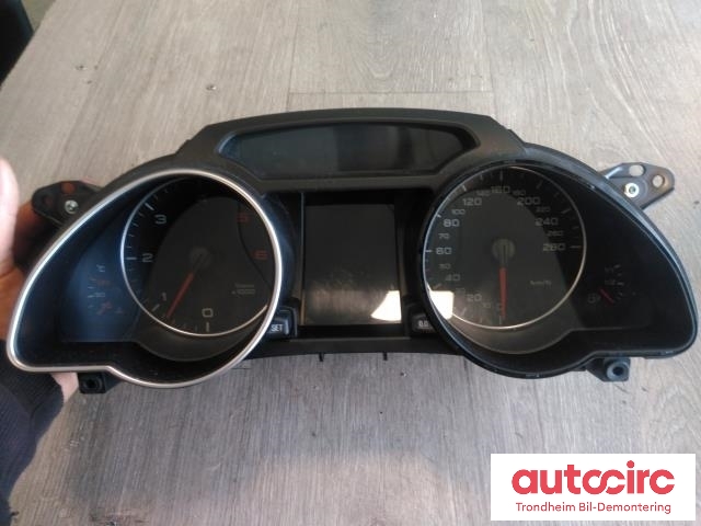 Instrumentpanel til Audi A5 2007-2016 (Type I) (MAGNETI MARELLI|8T0920931D|503002361403|5550016205)